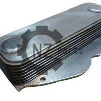 Теплообменник (масляный радиатор) двигателя Weichai WD615, WD10 61500010334, 4110000556072