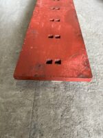 Нож ДЗ-98 (нового обр) ст65Г квад.отв. 980х20х250 (016.1)