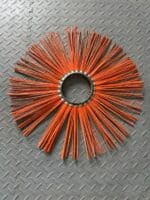 Диск щеточный с узкой сердцевиной металлический сердечник 120х550