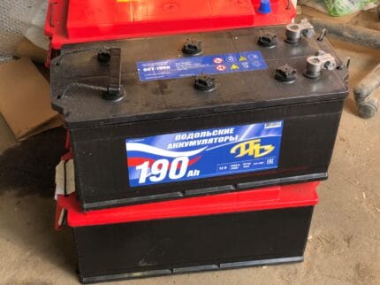 Аккумулятор 190А/ч 6СТ190