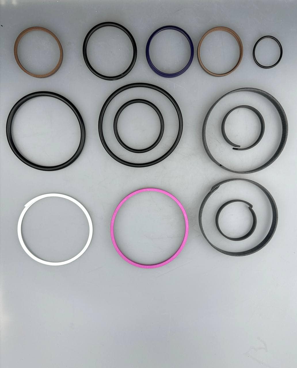 Ремкомплект гидроцилиндра стрелы для ТО-18 (125х60 немецкие уплотнения)