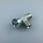 Тройник BSP1/2(гайка)-BSP1/2(штуцер)-BSP1/2(штуцер)
